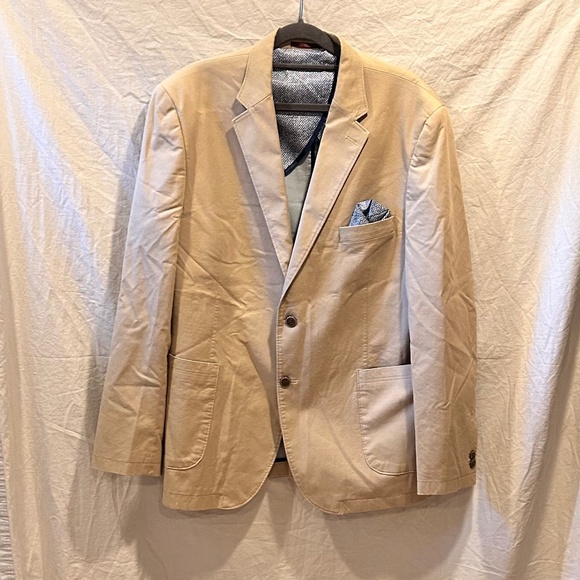 Johnston & Murphy Washed Cotton Blazer (Excellent Condition) - Picture 1 of 5